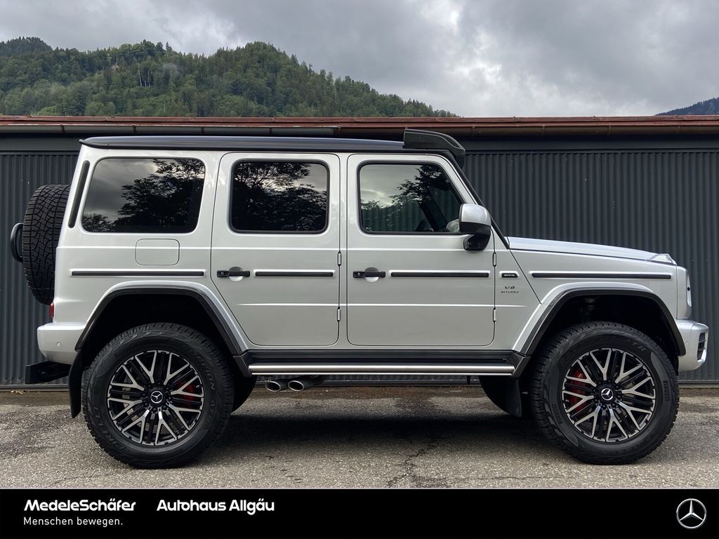Mercedes-Benz G 63 AMG 2022 г. Серебристый, пробег 1195 км