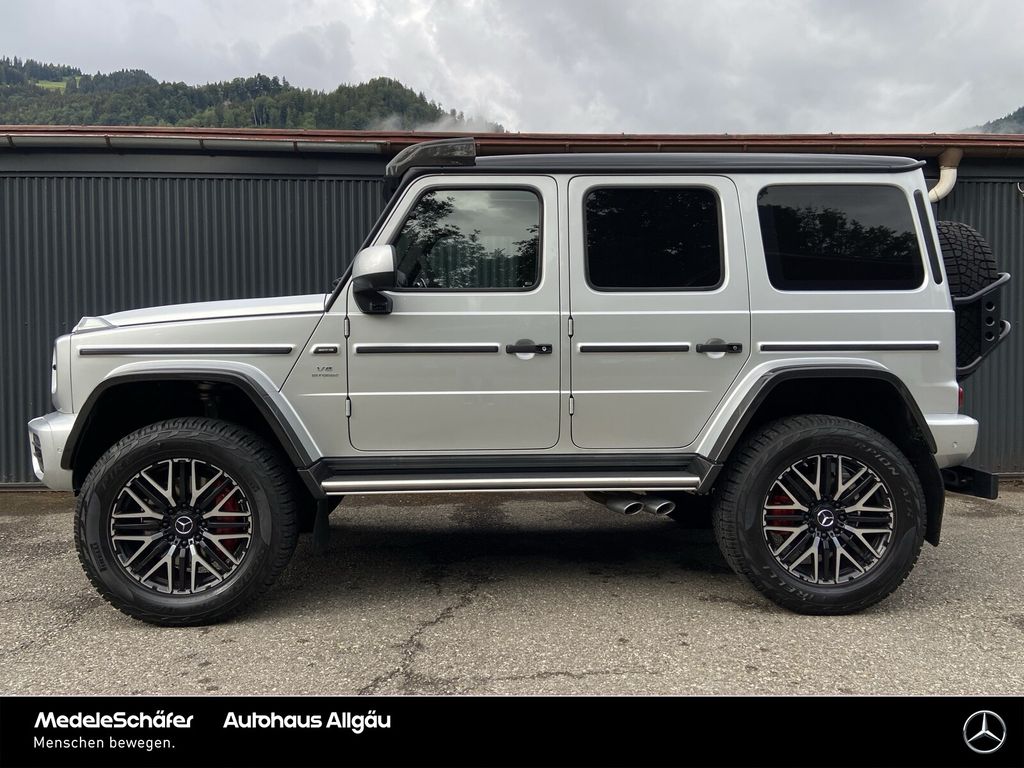 Mercedes-Benz G 63 AMG 2022 г. Серебристый, пробег 1195 км