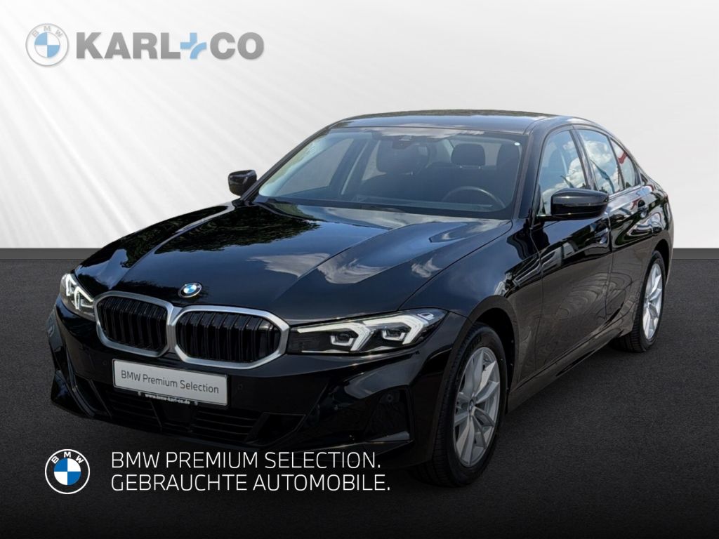BMW 318 2023 г. Чёрный, пробег 43959 км