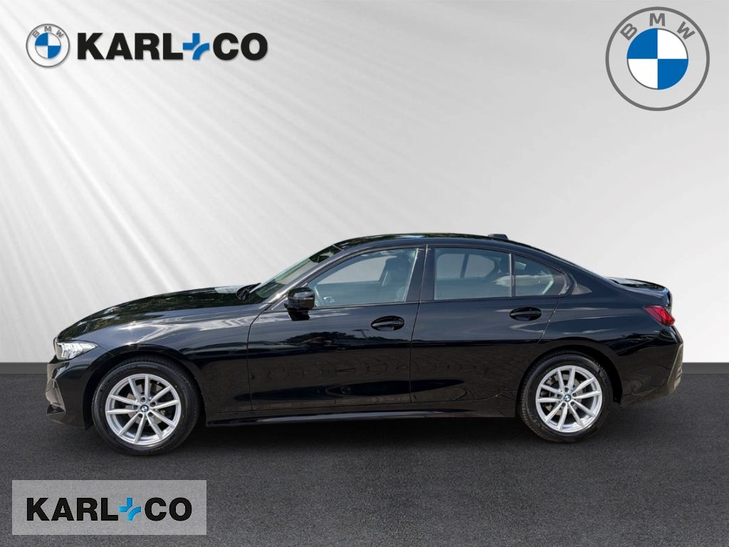 BMW 318 2023 г. Чёрный, пробег 43959 км