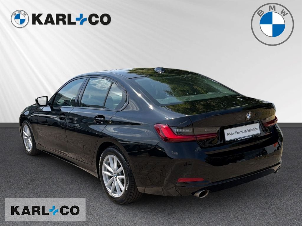 BMW 318 2023 г. Чёрный, пробег 43959 км