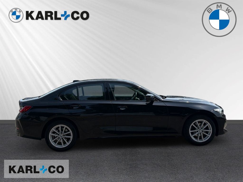BMW 318 2023 г. Чёрный, пробег 43959 км