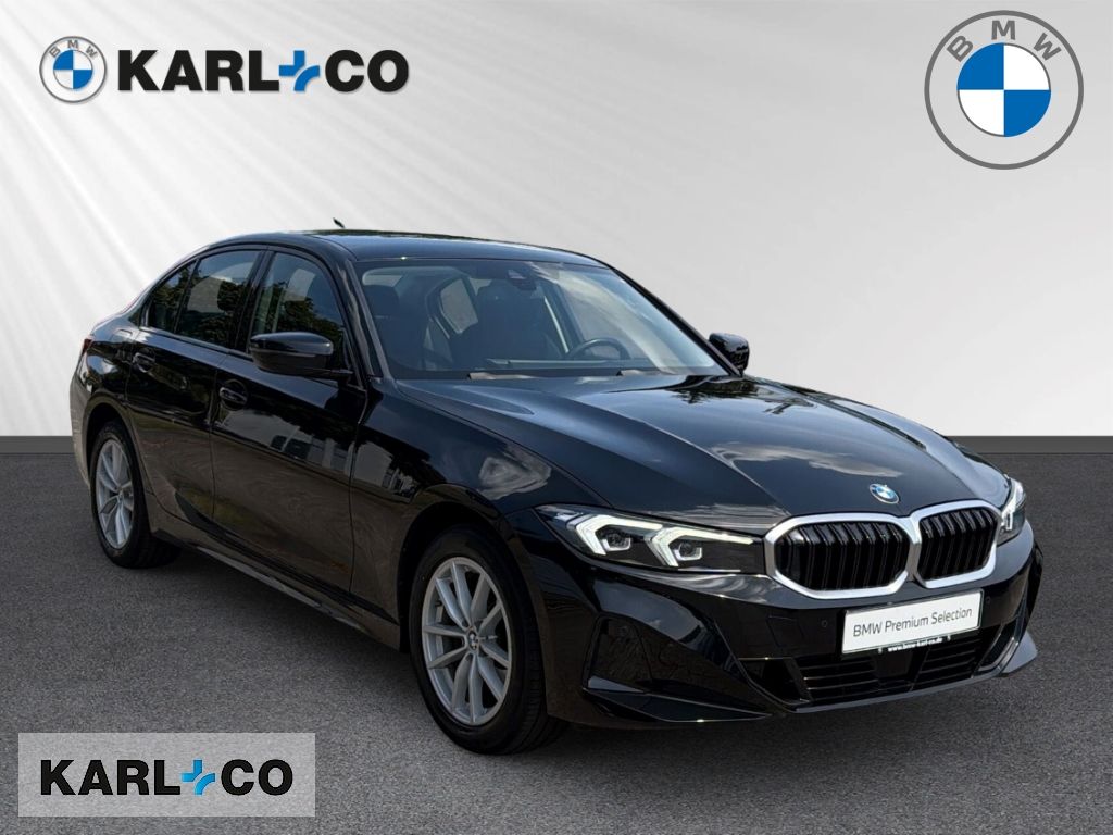 BMW 318 2023 г. Чёрный, пробег 43959 км