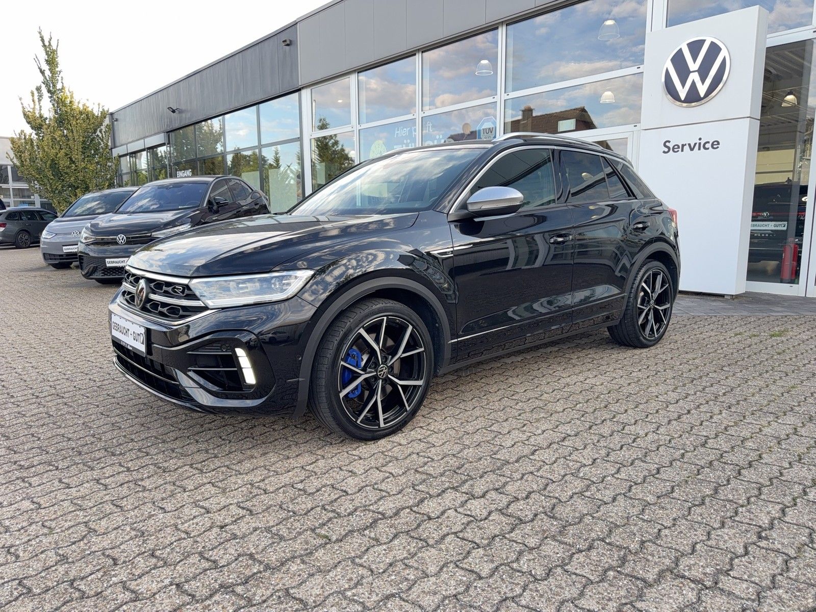 Volkswagen T-Roc 2022 г. Чёрный, пробег 35670 км