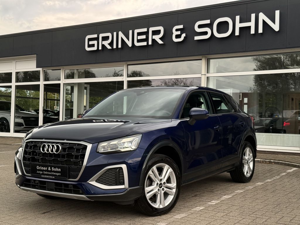 Audi Q2 2023 г. Синий, пробег 45602 км
