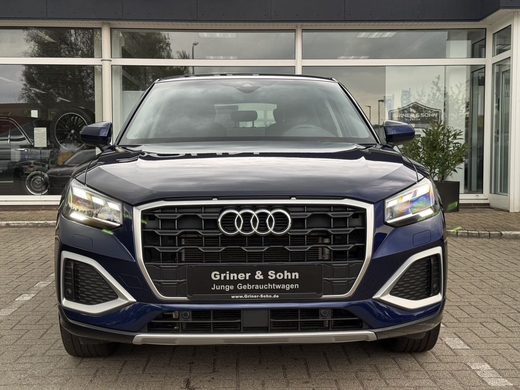 Audi Q2 2023 г. Синий, пробег 45602 км
