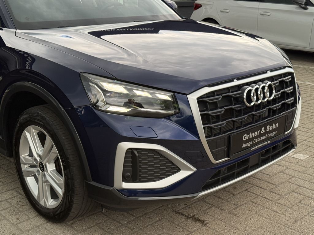 Audi Q2 2023 г. Синий, пробег 45602 км