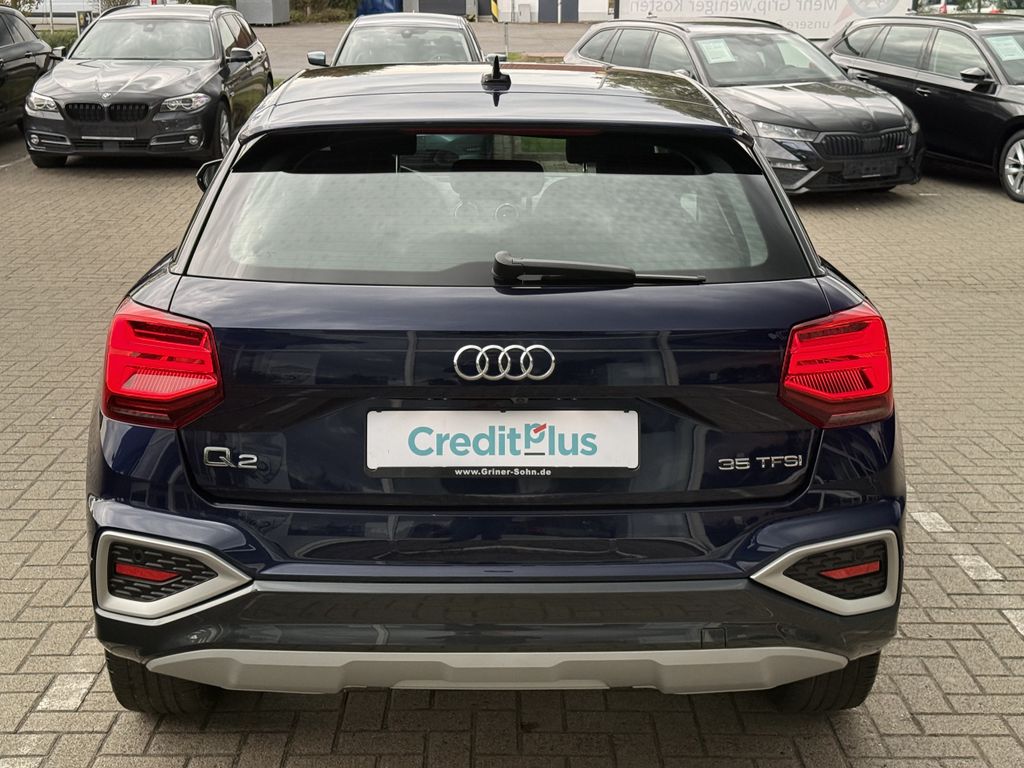 Audi Q2 2023 г. Синий, пробег 45602 км