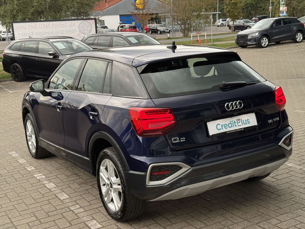 Audi Q2 2023 г. Синий, пробег 45602 км