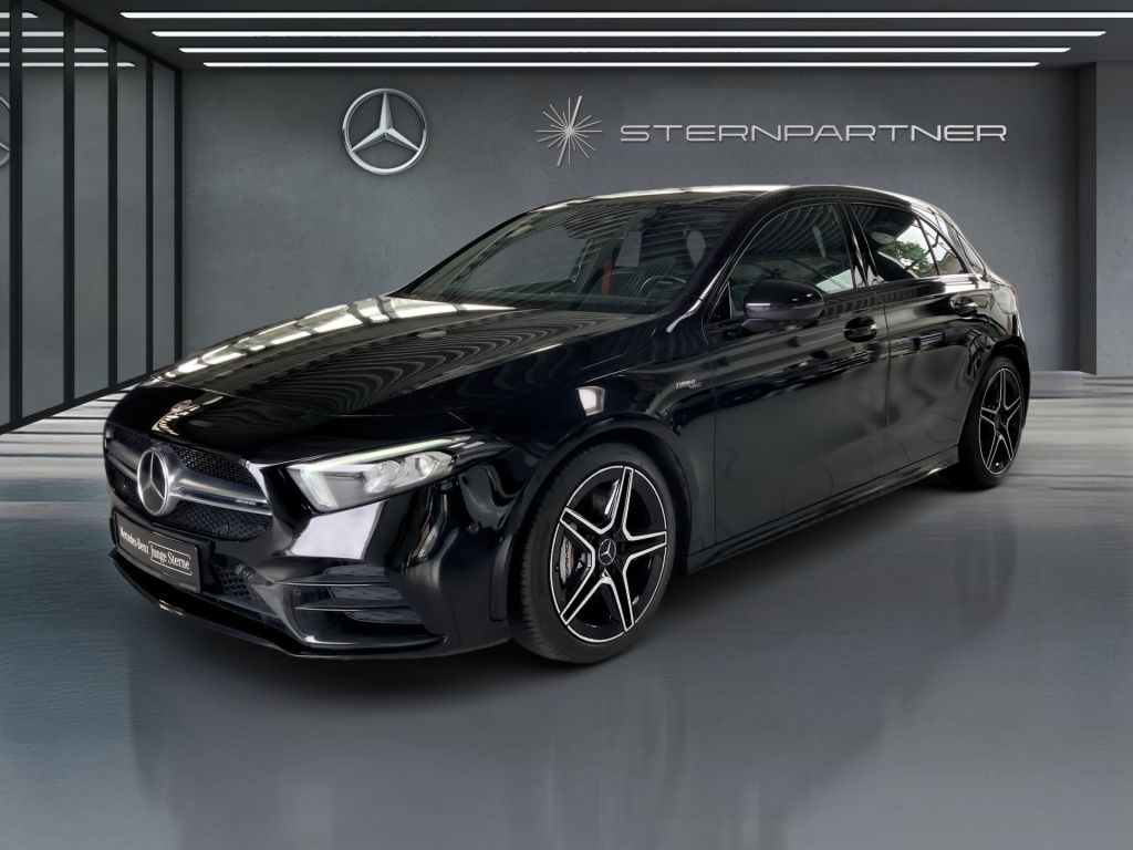 Mercedes-Benz A 35 AMG 2022 г. Чёрный, пробег 29990 км