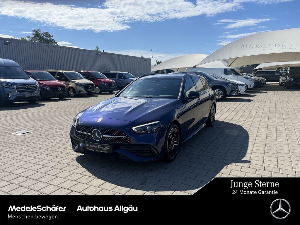 Mercedes-Benz C 300 2025 г. Синий, пробег 24957 км
