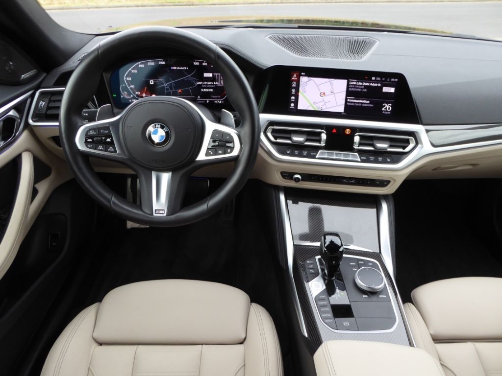 BMW M440 2022 г. Синий, пробег 42500 км