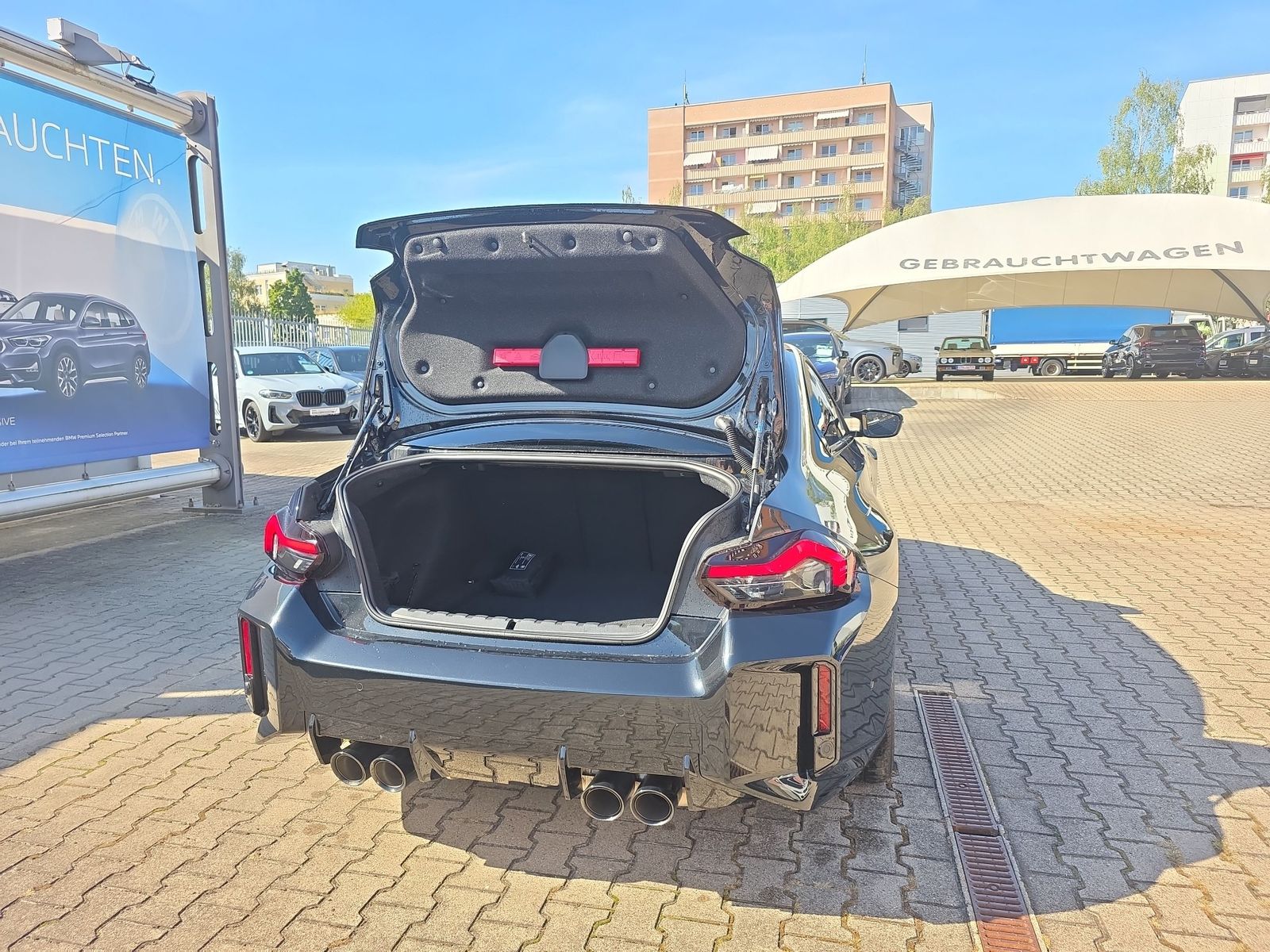 BMW M2 2025 г. Чёрный, пробег 12800 км