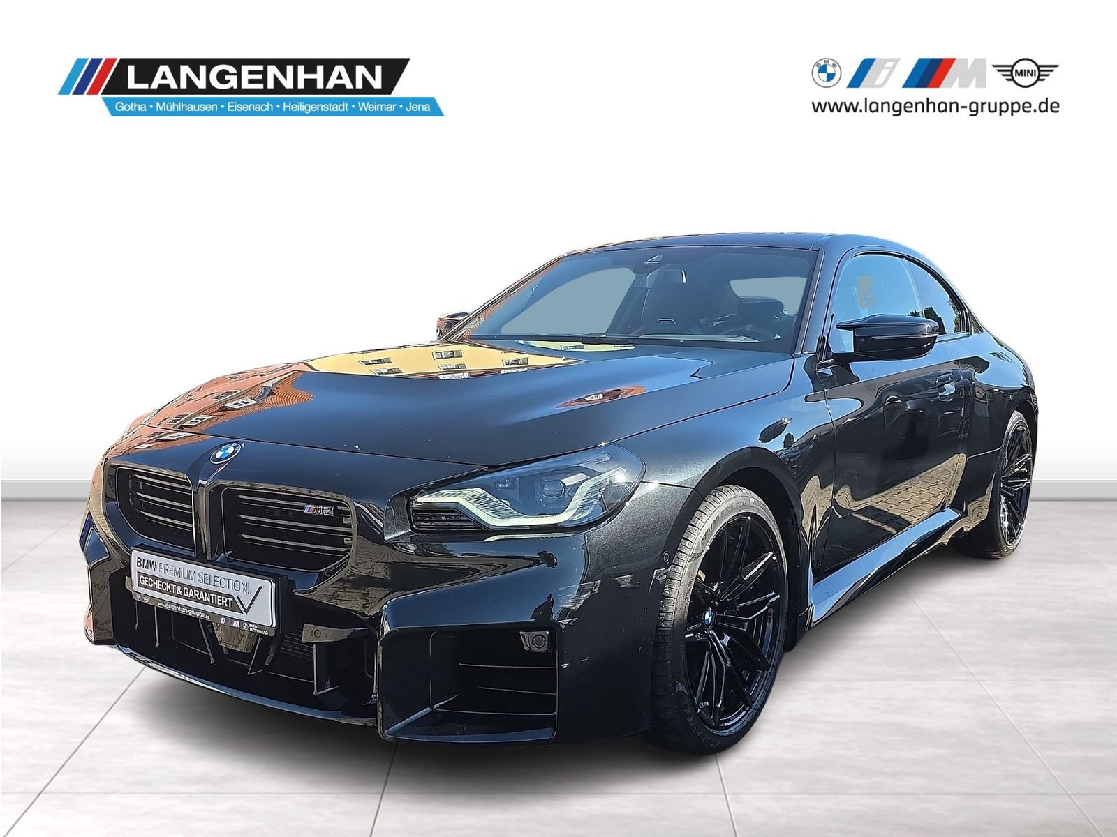 BMW M2 2025 г. Чёрный, пробег 12800 км