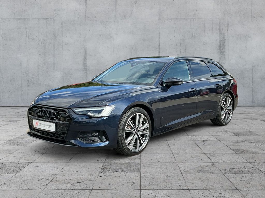 Audi A6 2023 г. Синий, пробег 41232 км