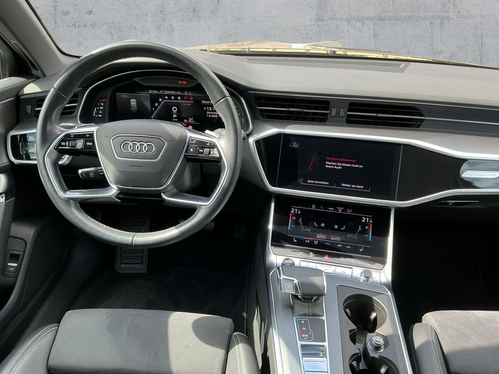 Audi A6 2023 г. Синий, пробег 41232 км