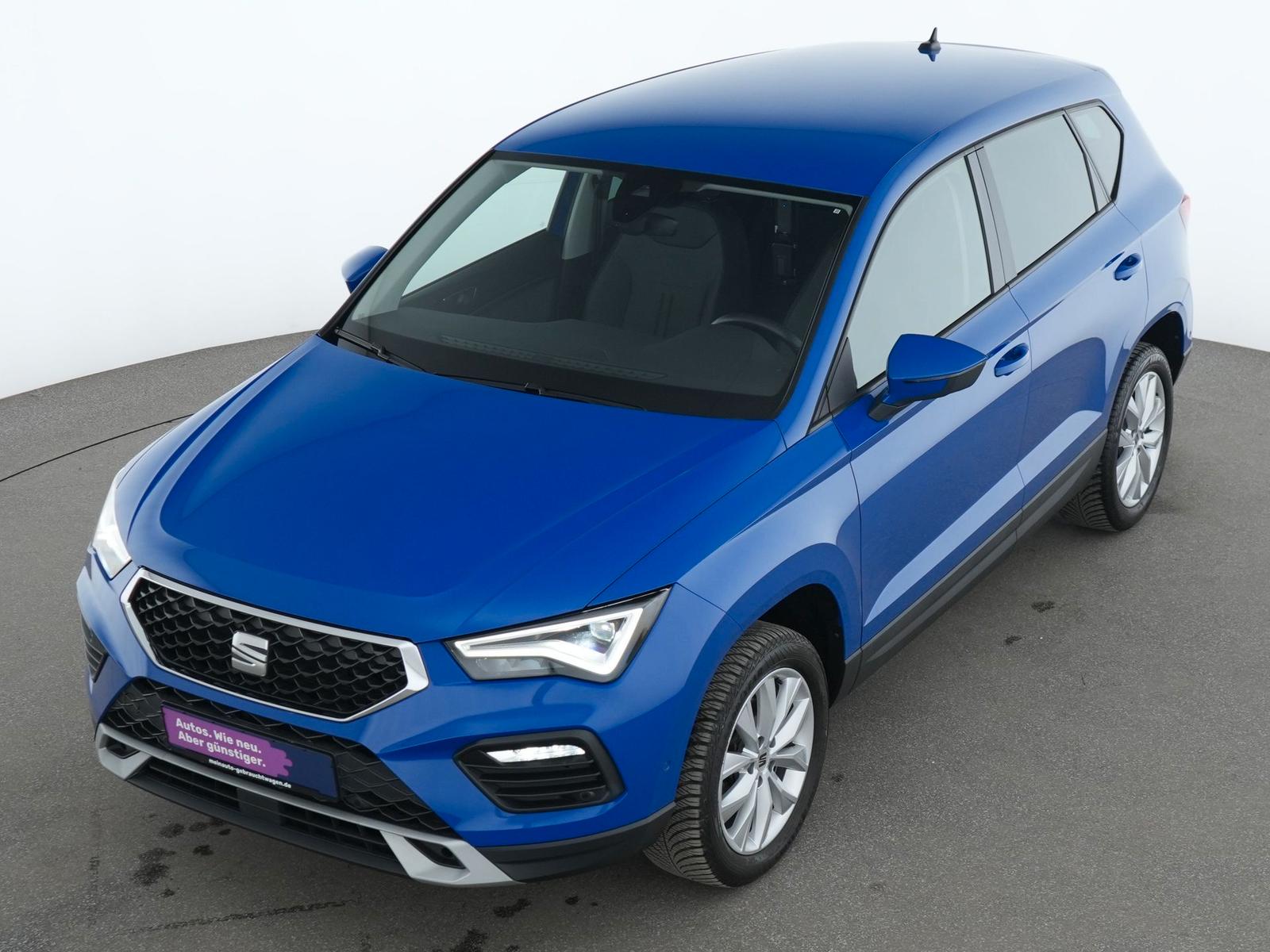 SEAT Ateca 2022 г. Синий, пробег 39873 км