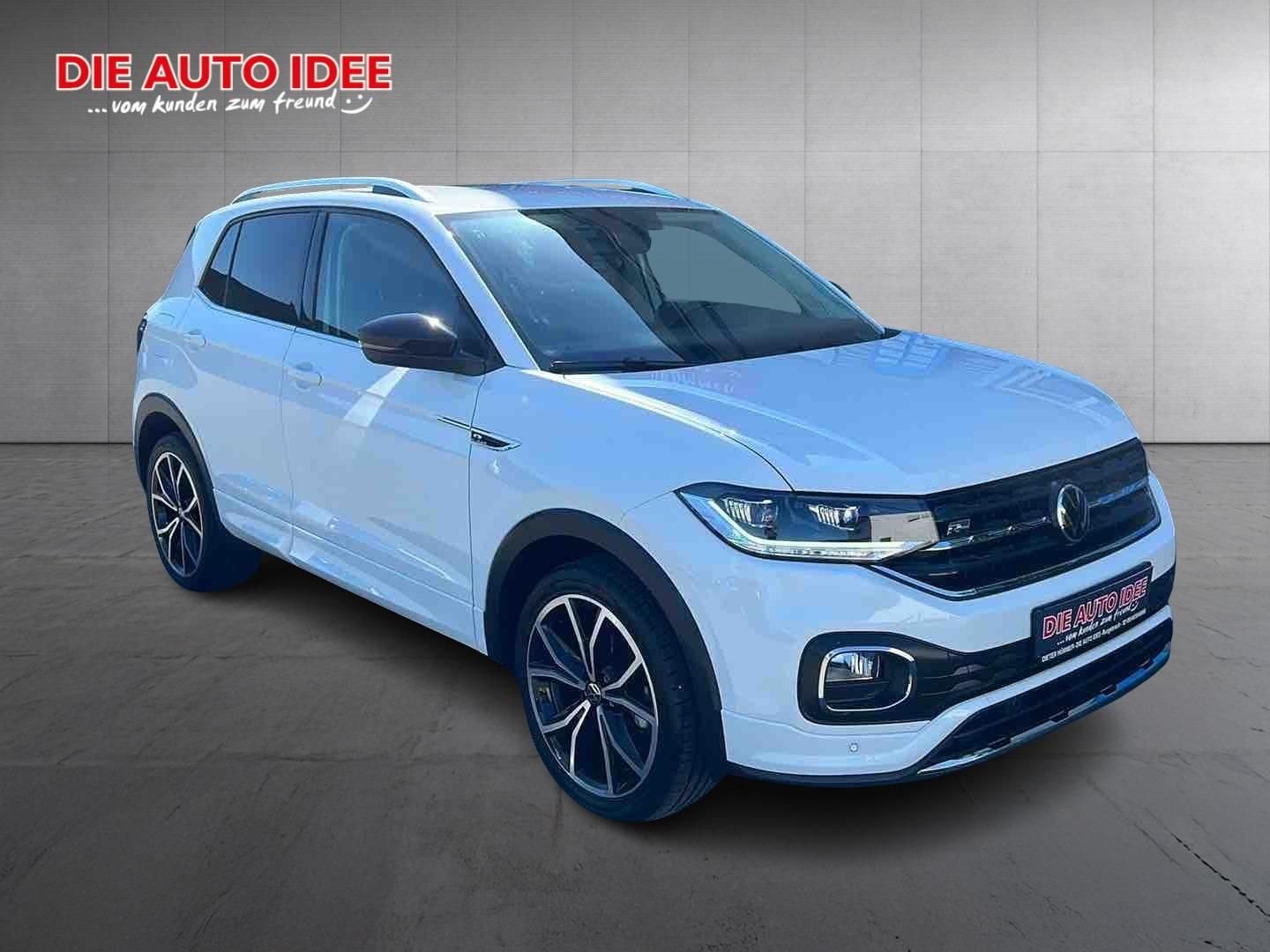 Volkswagen T-Cross 2022 г. Белый, пробег 39850 км