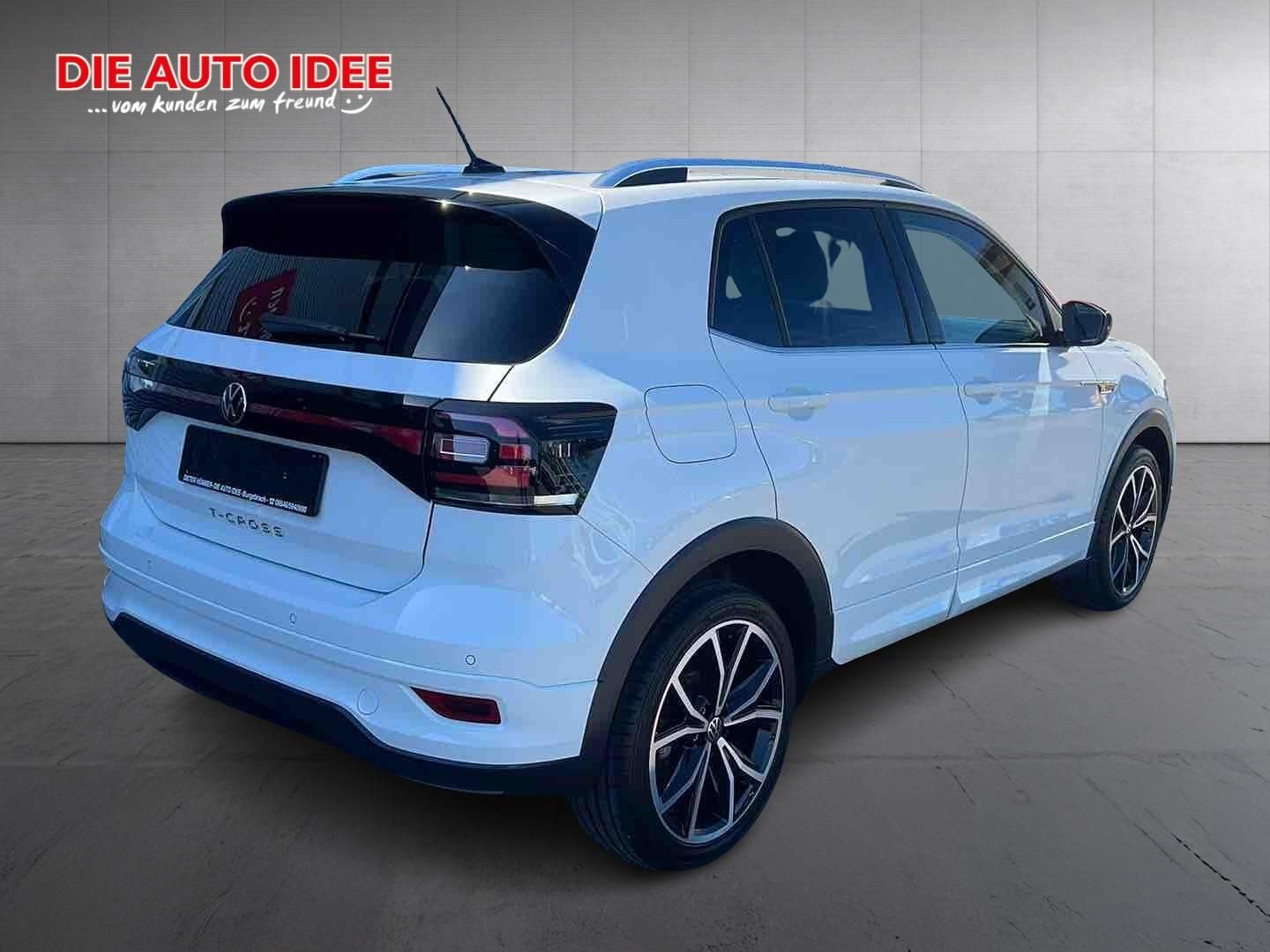 Volkswagen T-Cross 2022 г. Белый, пробег 39850 км