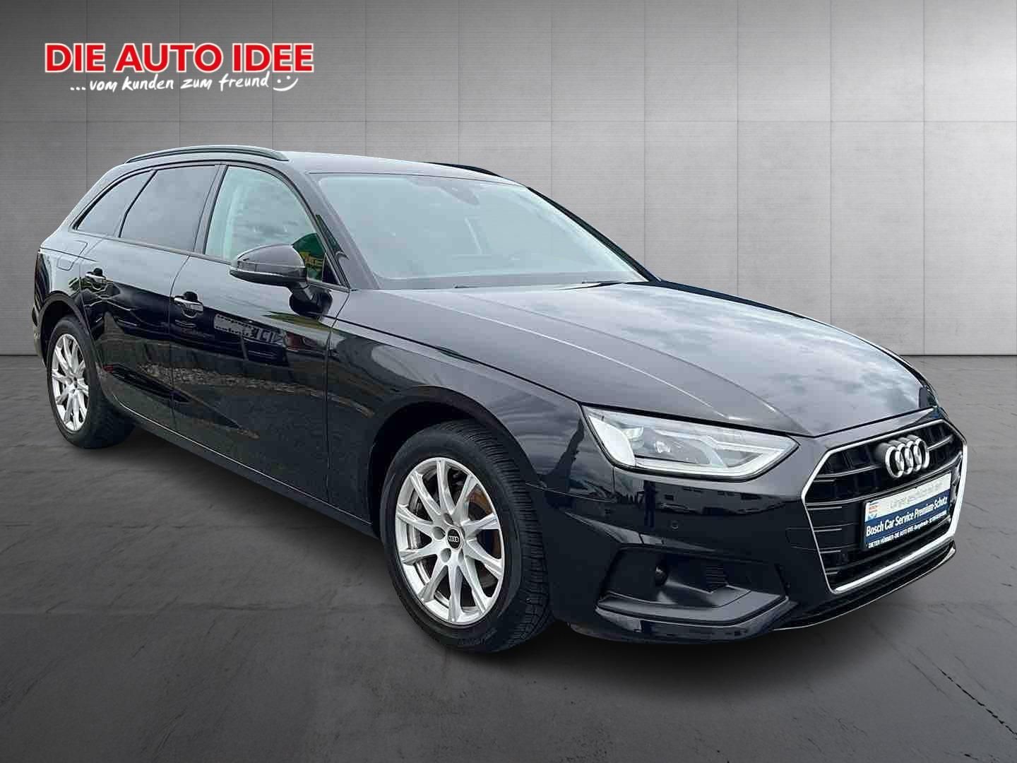 Audi A4 2022 г. Чёрный, пробег 45550 км