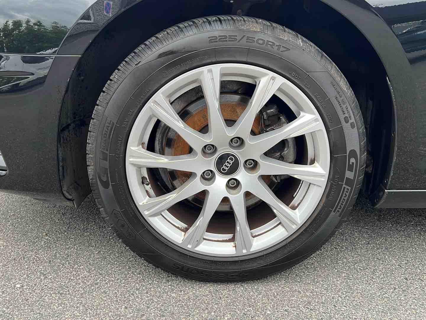 Audi A4 2022 г. Чёрный, пробег 45550 км