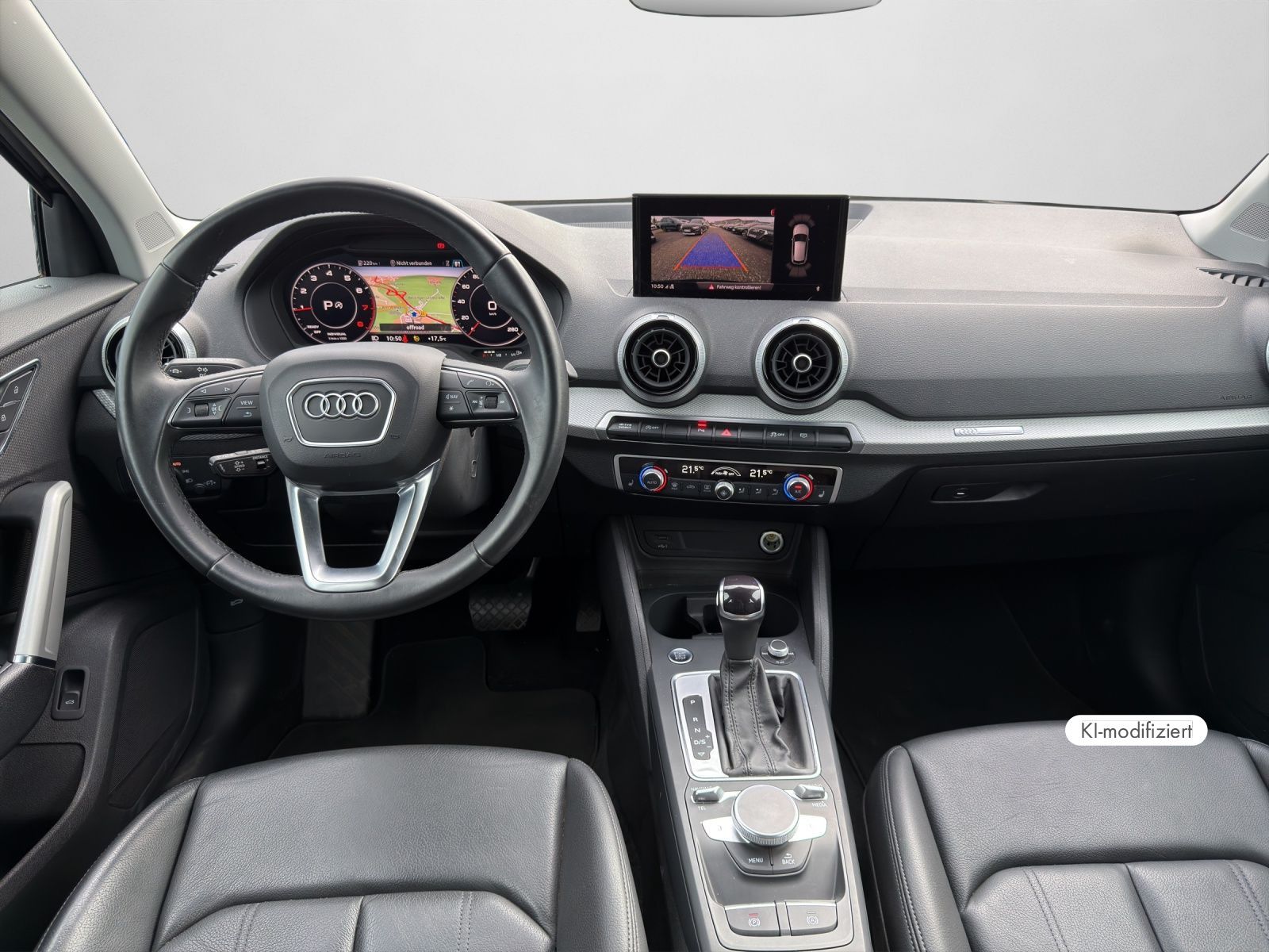 Audi Q2 2022 г. Чёрный, пробег 53708 км