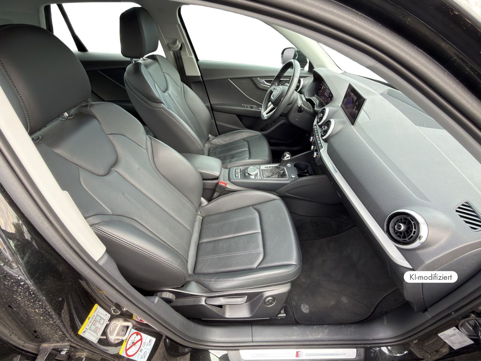 Audi Q2 2022 г. Чёрный, пробег 53708 км
