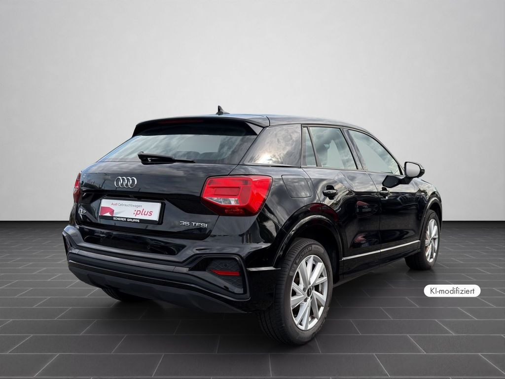Audi Q2 2022 г. Чёрный, пробег 53708 км