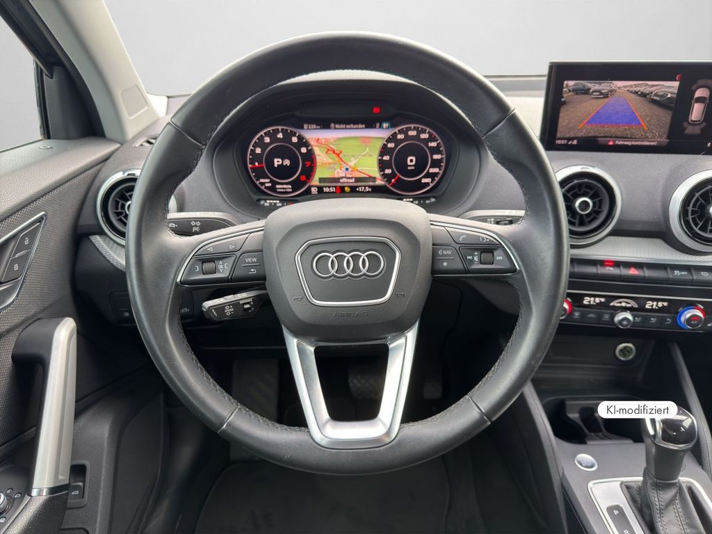 Audi Q2 2022 г. Чёрный, пробег 53708 км