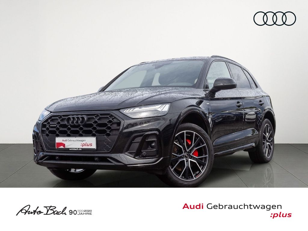 Audi Q5 2023 г. Чёрный, пробег 56280 км