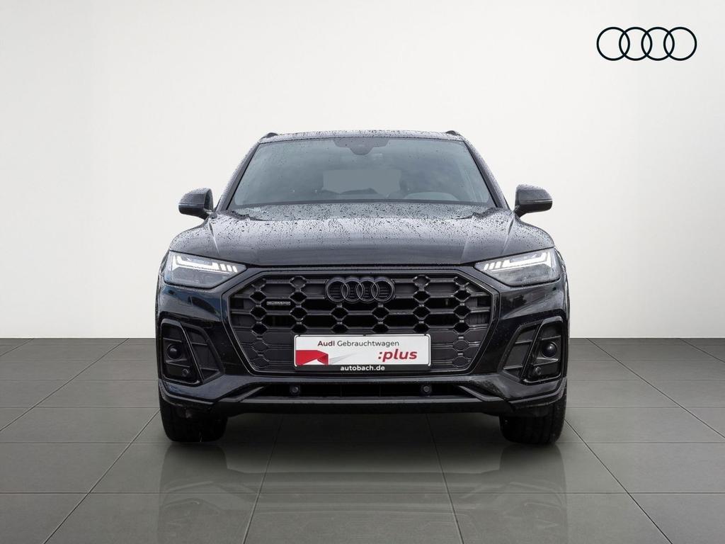 Audi Q5 2023 г. Чёрный, пробег 56280 км