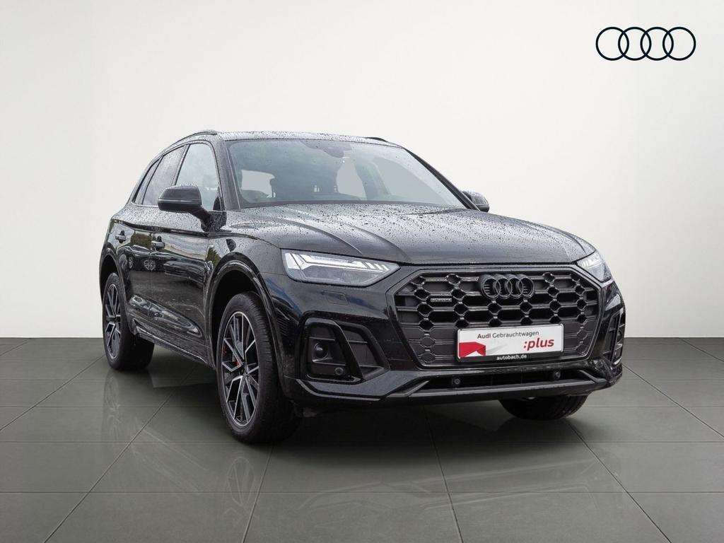 Audi Q5 2023 г. Чёрный, пробег 56280 км