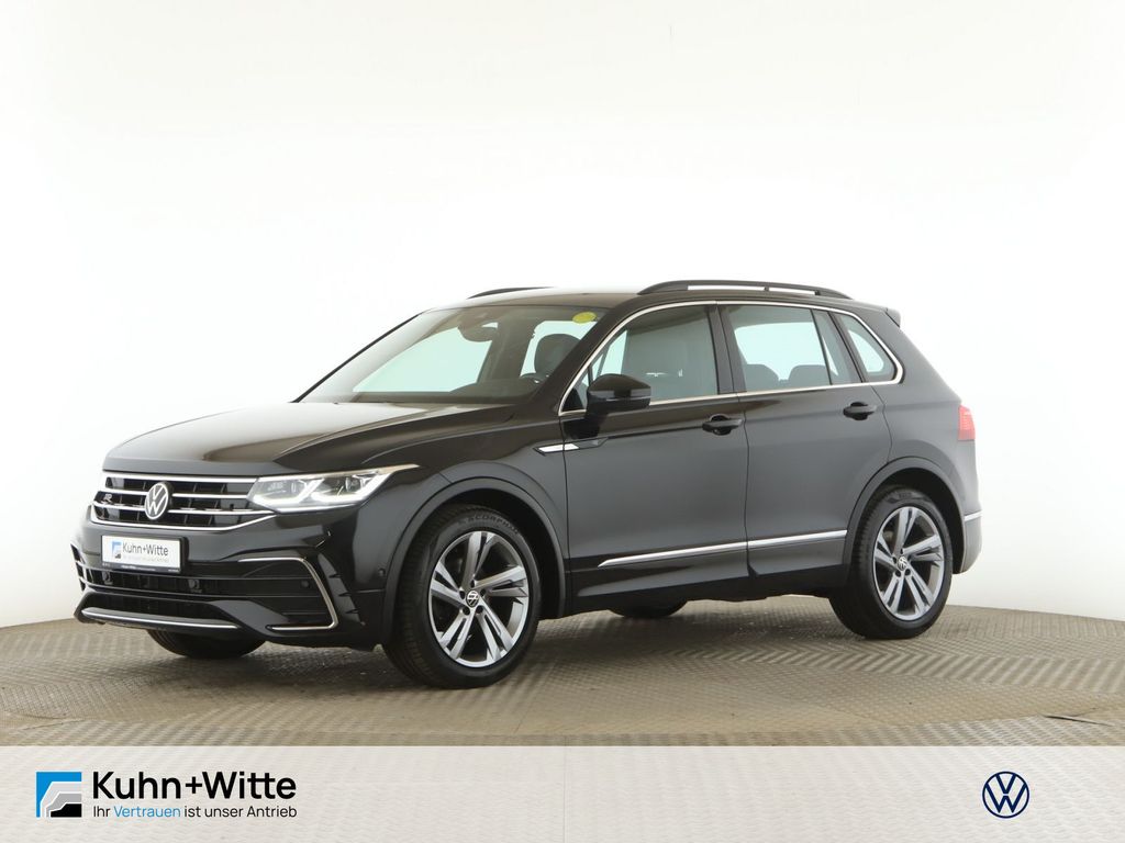 Volkswagen Tiguan 2023 г. Чёрный, пробег 43785 км