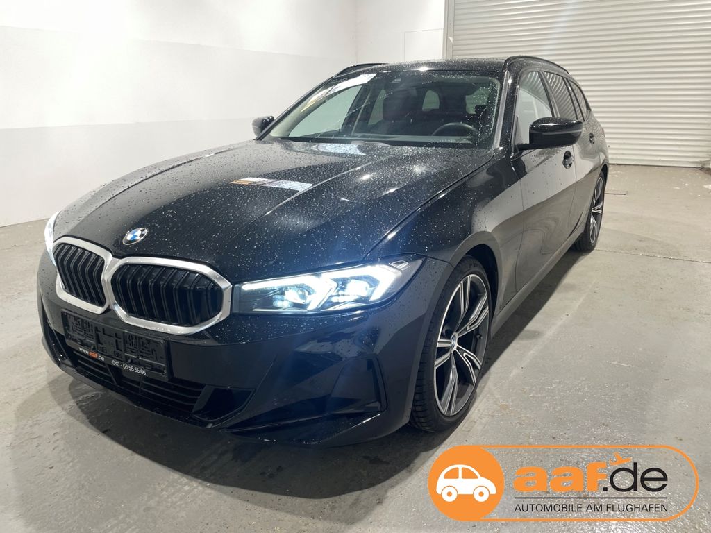 BMW 320 2023 г. Чёрный, пробег 48000 км