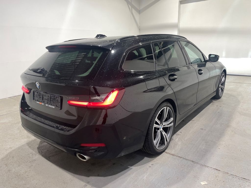 BMW 320 2023 г. Чёрный, пробег 48000 км