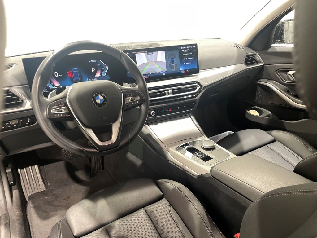 BMW 320 2023 г. Чёрный, пробег 48000 км