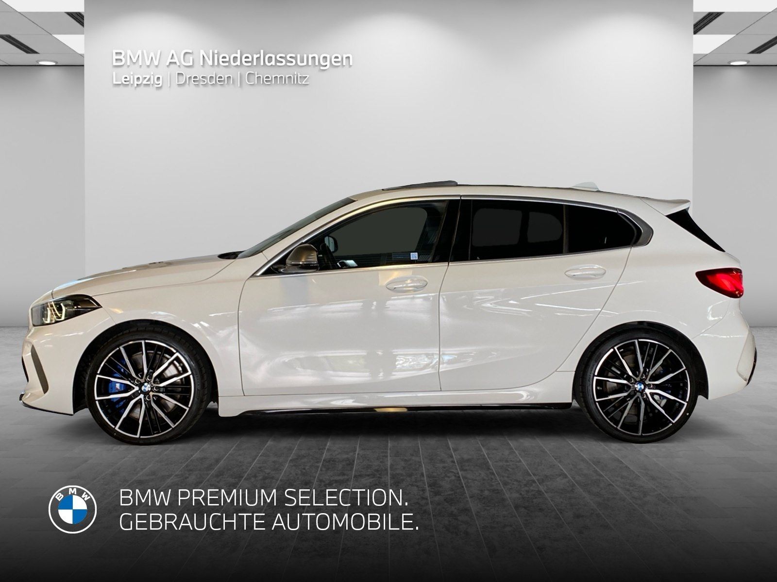 BMW M135 2021 г. Белый, пробег 48283 км