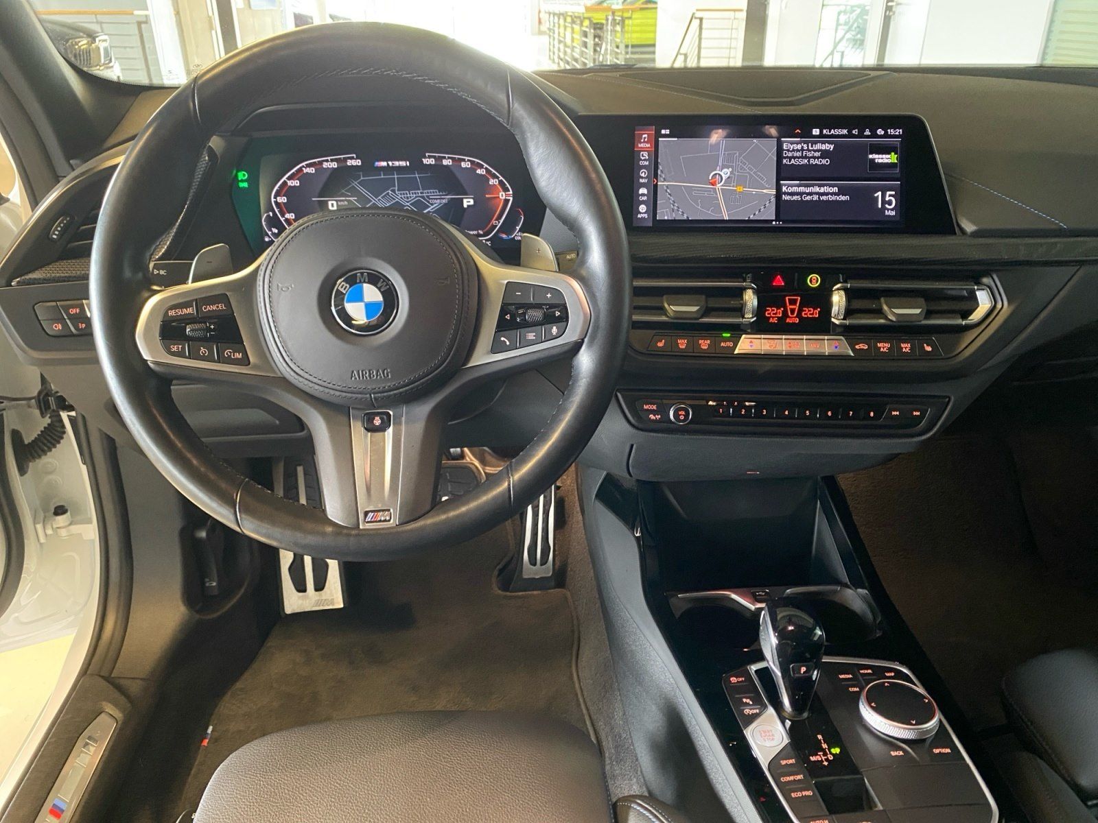 BMW M135 2021 г. Белый, пробег 48283 км