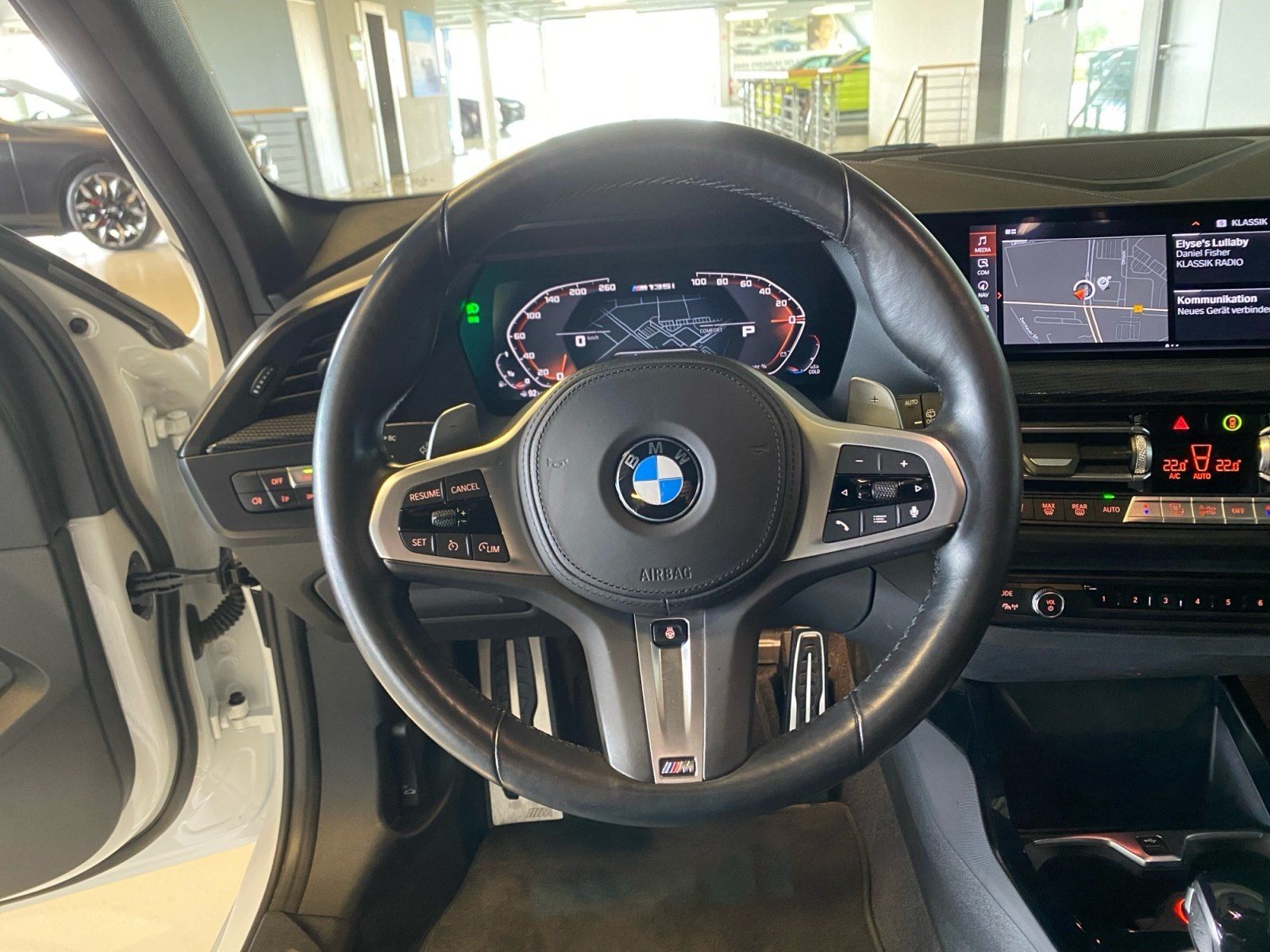 BMW M135 2021 г. Белый, пробег 48283 км