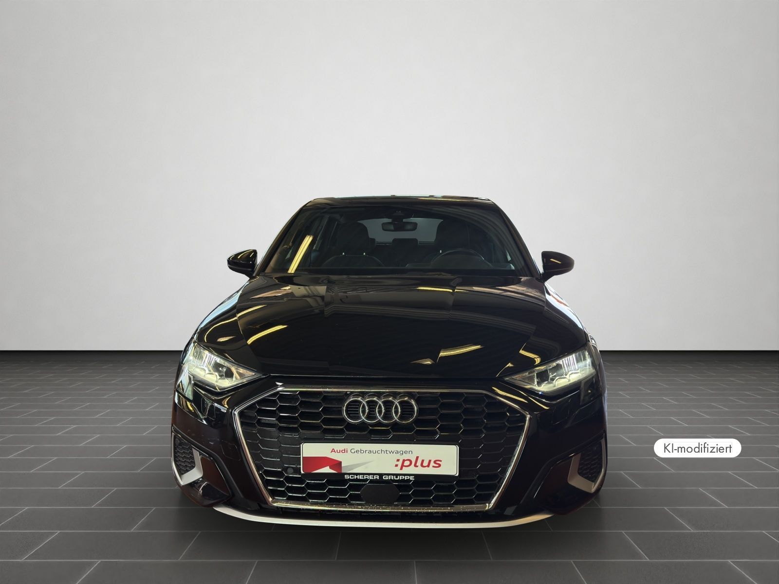 Audi A3 2022 г. Чёрный, пробег 55100 км