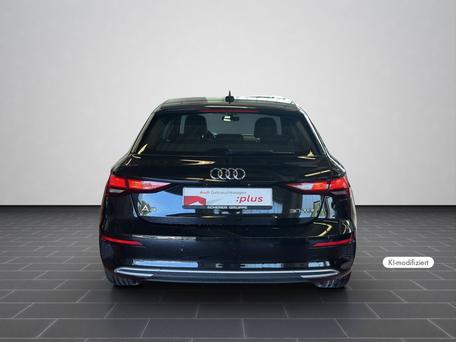 Audi A3 2022 г. Чёрный, пробег 55100 км
