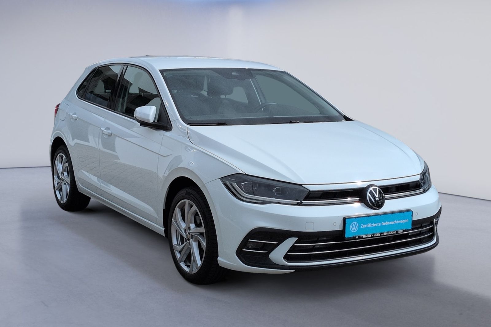 Volkswagen Polo 2022 г. Белый, пробег 18908 км