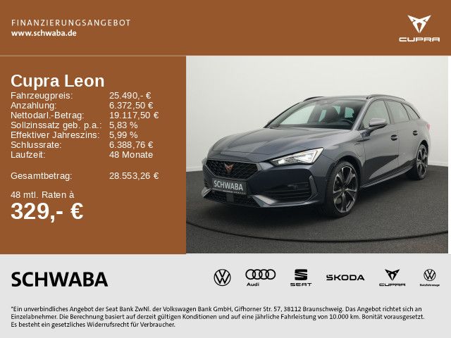 Cupra Leon 2021 г. Серый, пробег 55400 км