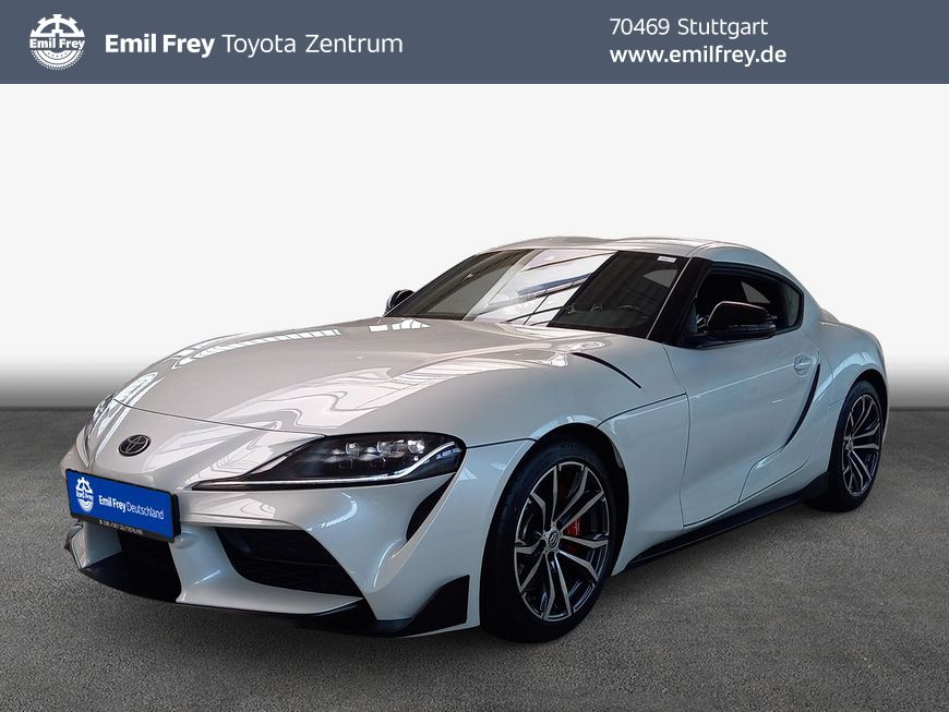 Toyota Supra 2022 г. Белый, пробег 42300 км