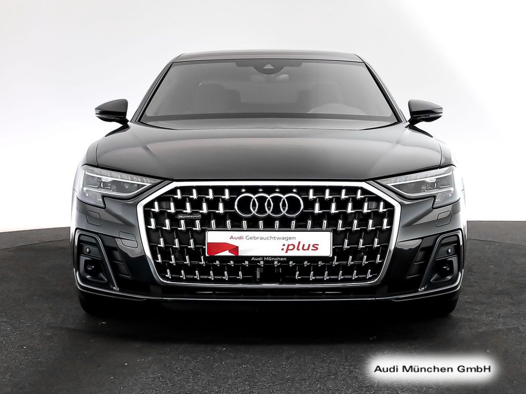 Audi A8 2023 г. Чёрный, пробег 46672 км