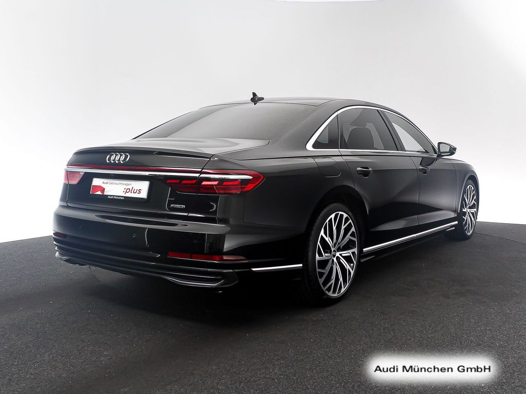 Audi A8 2023 г. Чёрный, пробег 46672 км