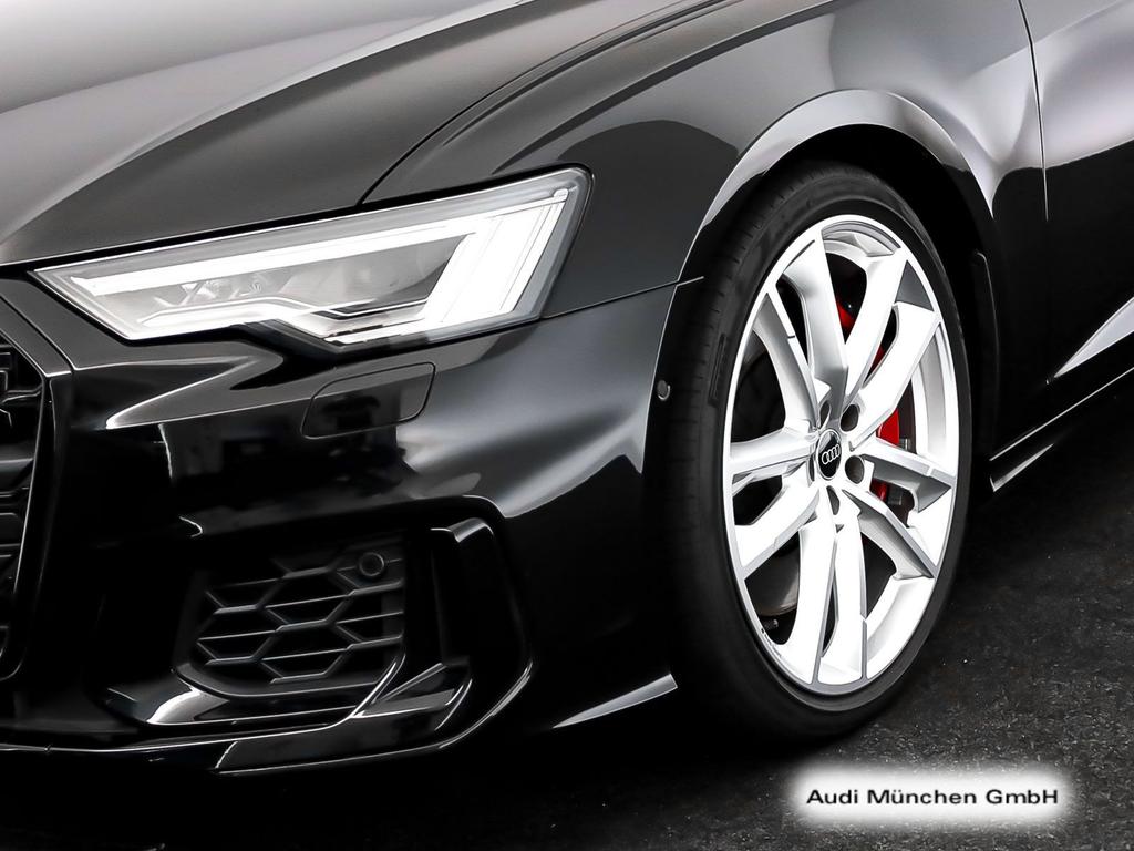 Audi S6 2024 г. Чёрный, пробег 35499 км