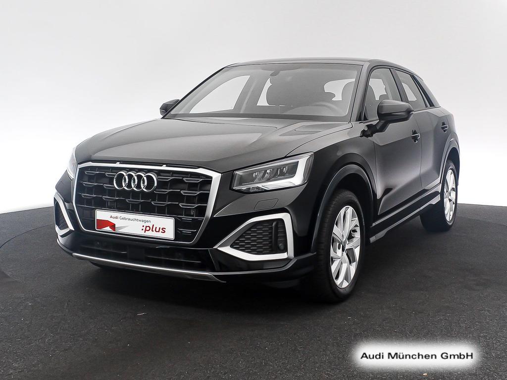 Audi Q2 2023 г. Чёрный, пробег 45370 км