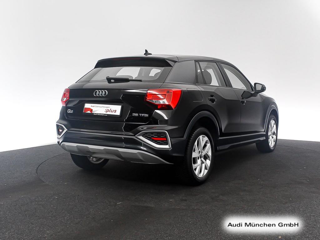 Audi Q2 2023 г. Чёрный, пробег 45370 км