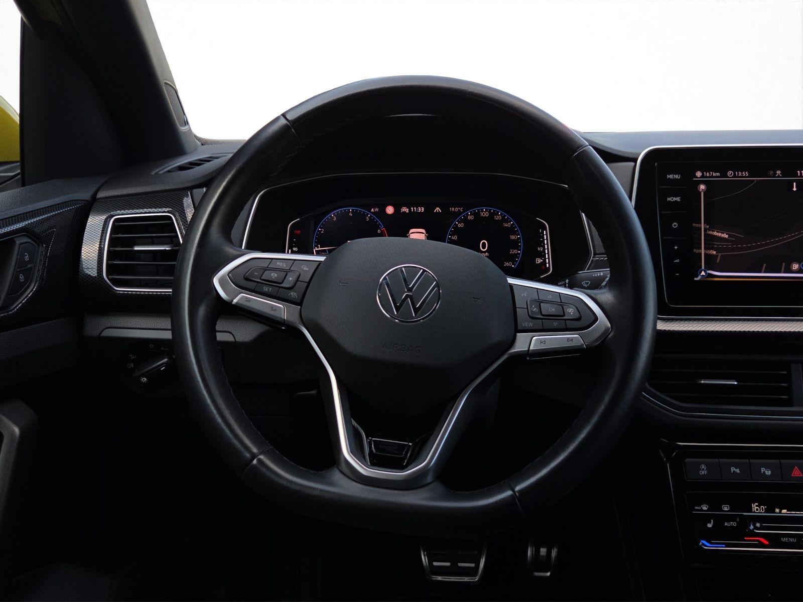 Volkswagen T-Cross 2024 г. Жёлтый, пробег 20315 км
